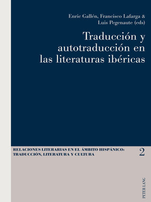 cover image of Traducción y autotraducción en las literaturas ibéricas